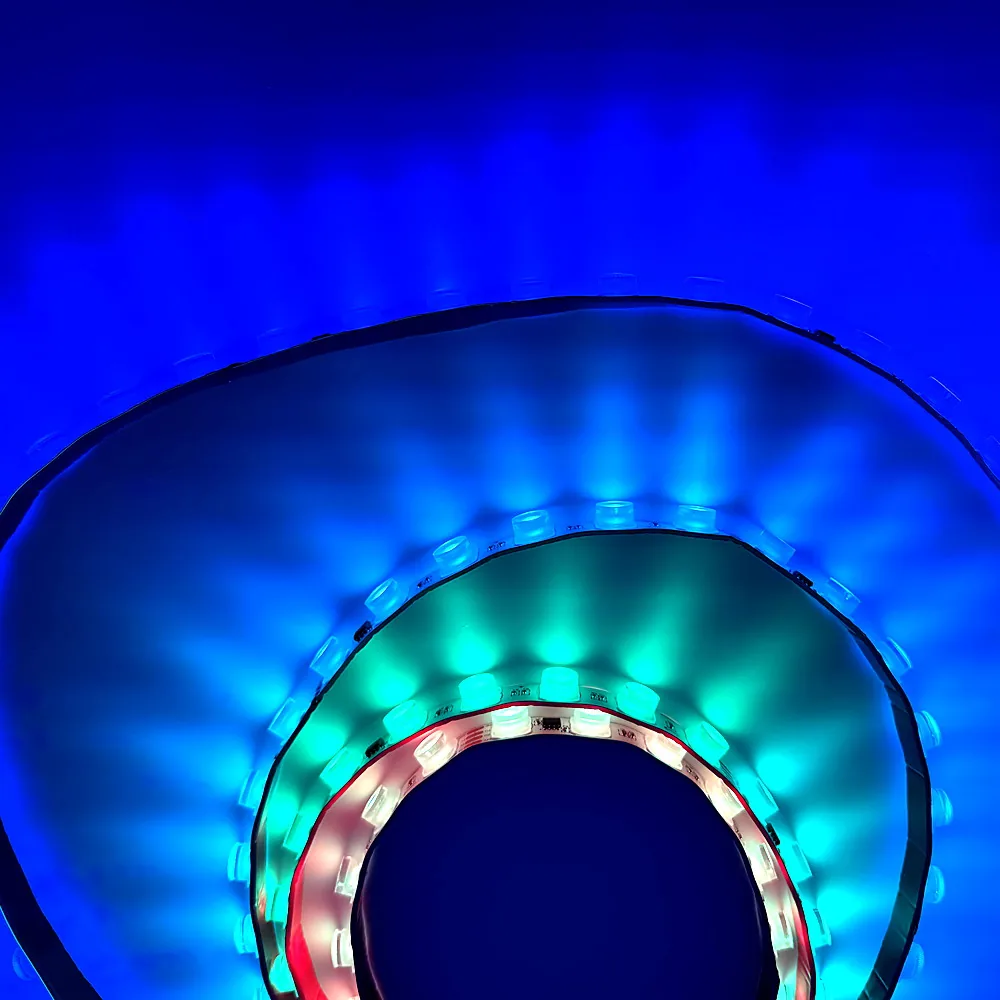 24V RGB Pixel LED Strip · Side Lens thumbnail 2