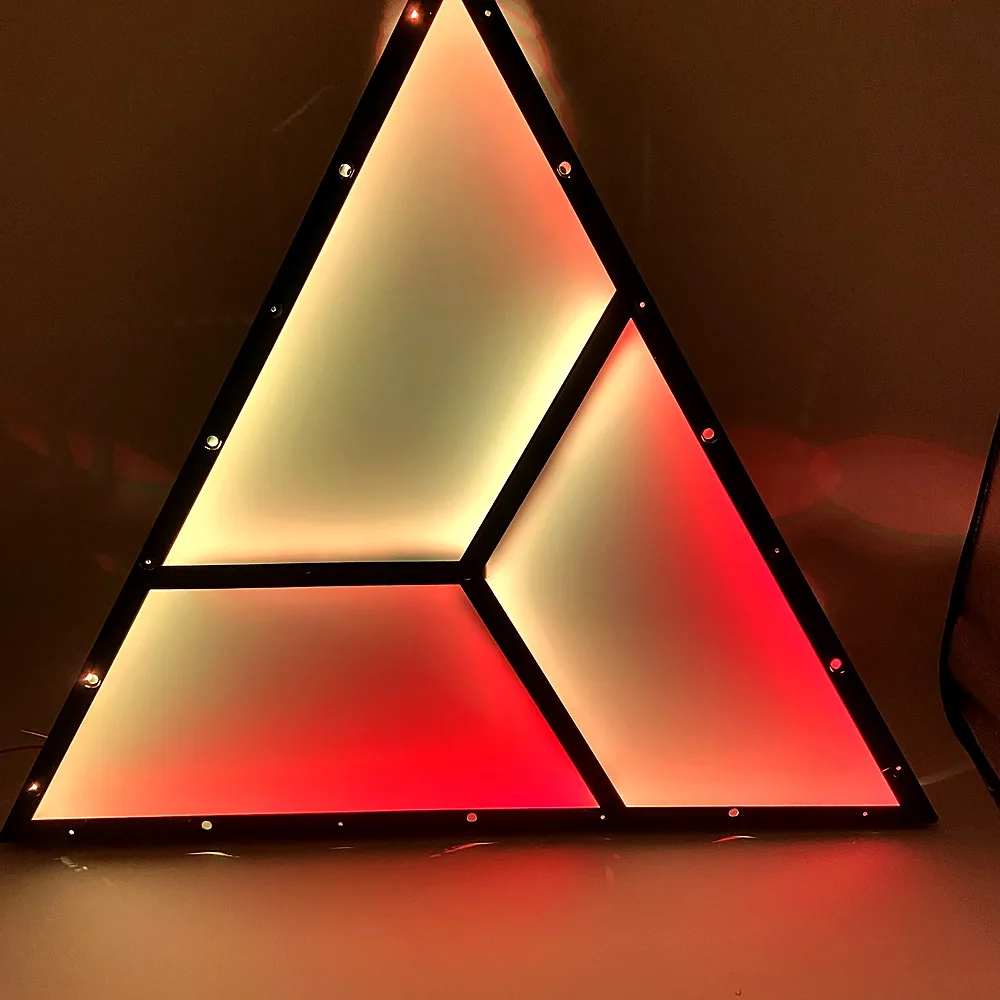 RGBIC Triangle Light-Guide LED Panel