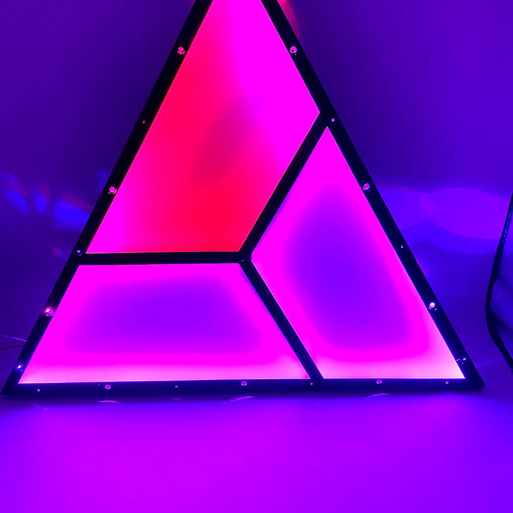 RGBIC Triangle Light-Guide LED Panel thumbnail 4