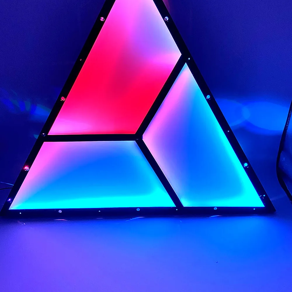 RGBIC Triangle Light-Guide LED Panel thumbnail 5