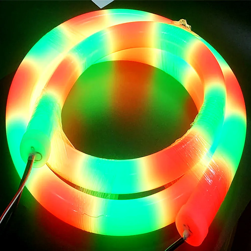 360-degree 3D 40mm RGB LED Neon Strip thumbnail 4
