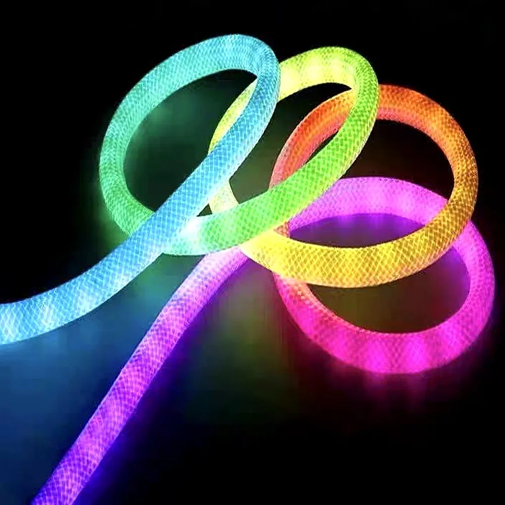 360-degree 3D Nylon RGB LED Neon Strip thumbnail 2