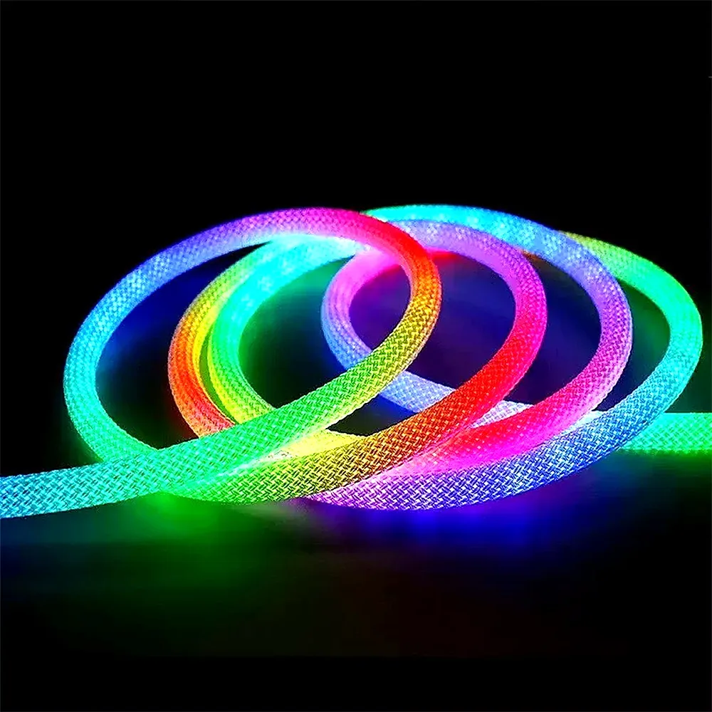 360-degree 3D Nylon RGB LED Neon Strip thumbnail 5