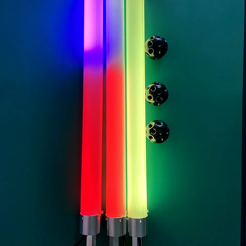 40mm 360 degree 3D RGB LED Pixel Bar tube thumbnail 2