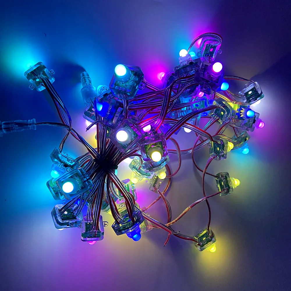 12mm Square RGB LED Point Light thumbnail 3