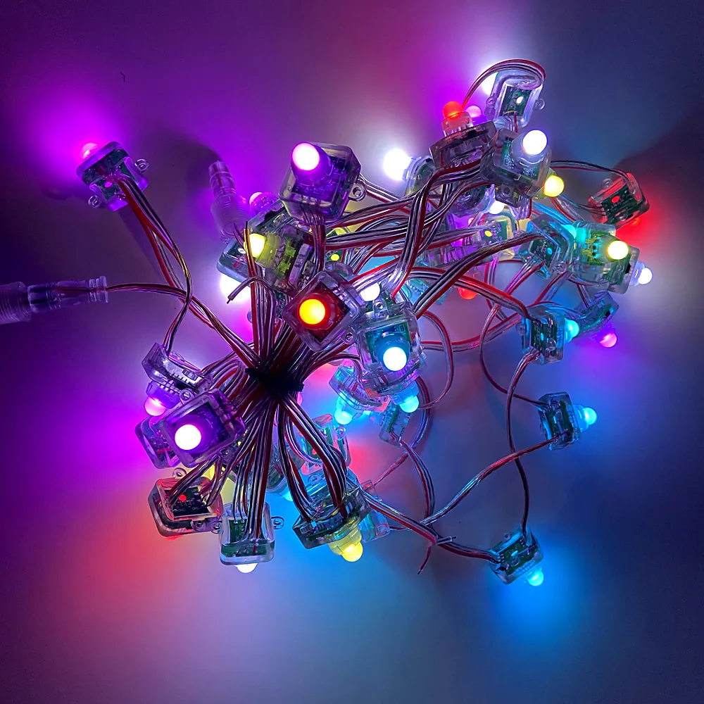 12mm Square RGB LED Point Light thumbnail 4