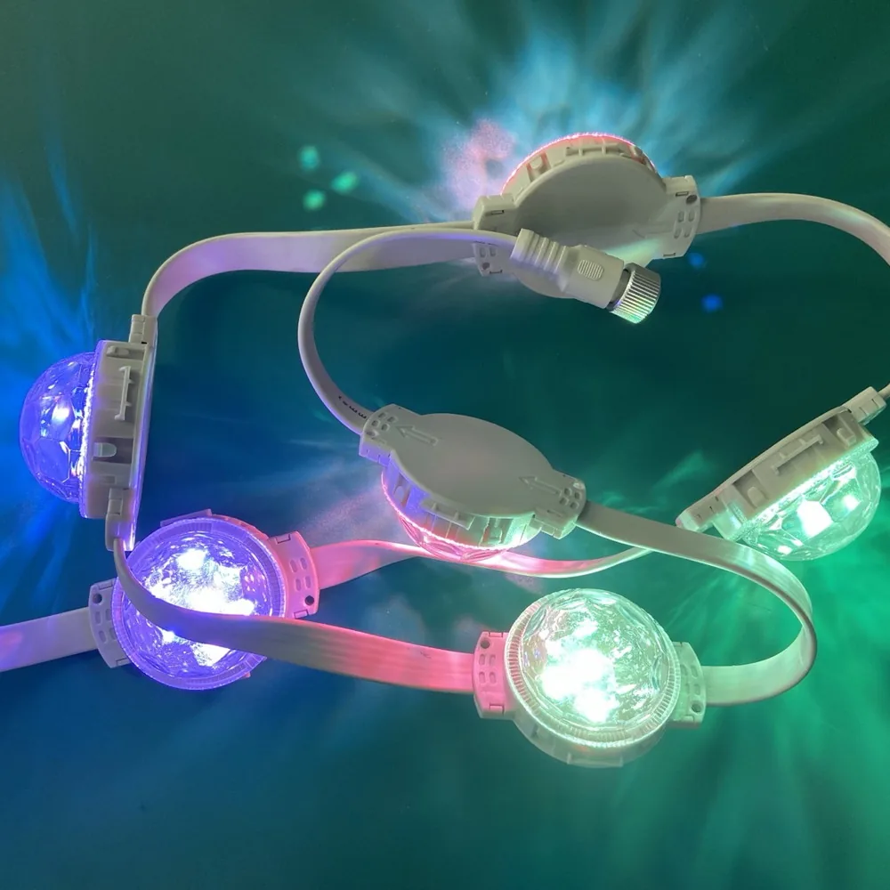 50mm Diamond RGB LED Point Light — view 1
