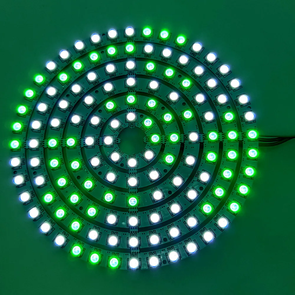 170mm WS2812B RGB LED Ring Point Light