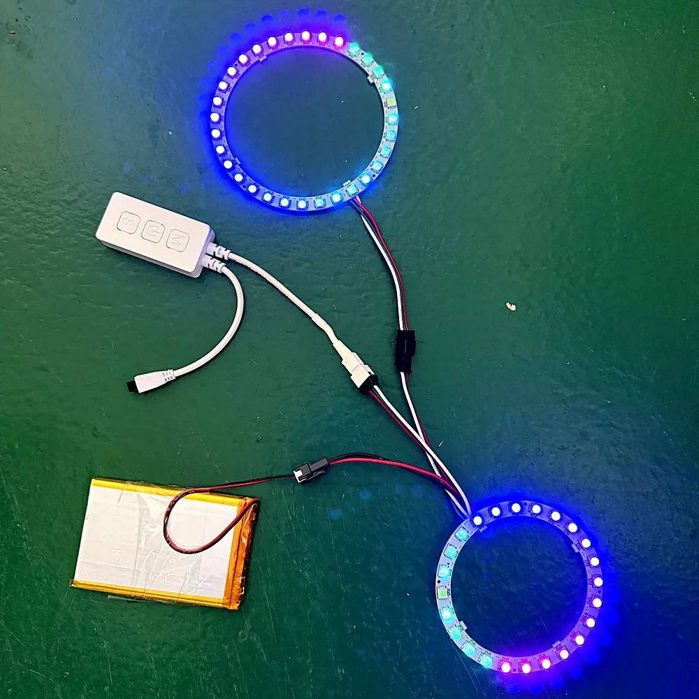 170mm WS2812B RGB LED Ring Point Light thumbnail 2